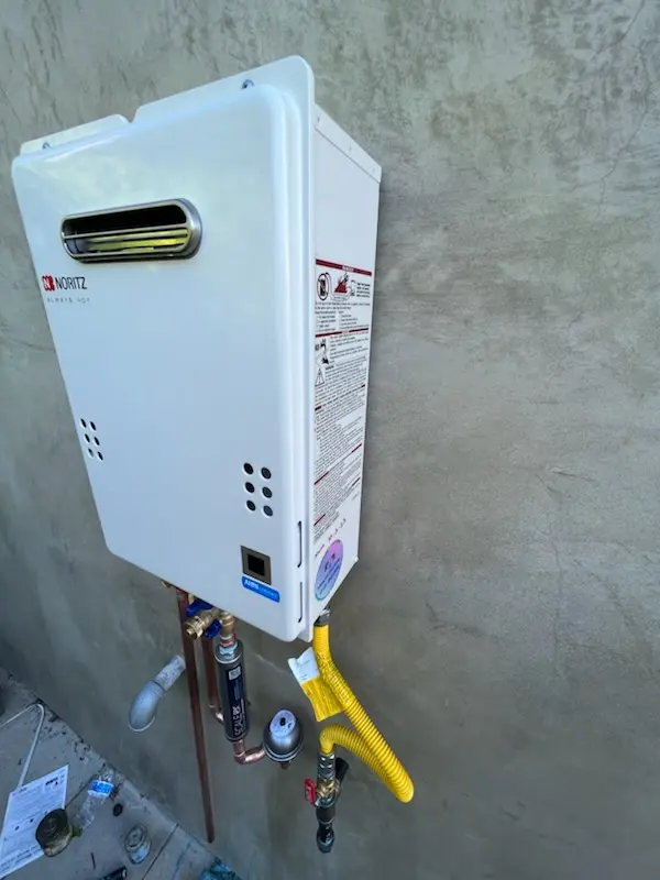 Tankless water heater installation for Carson City homes